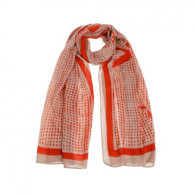 Xandres - SCARF TINY DOTS  61383-01-0270 - Luchtige sjaal met dotprint